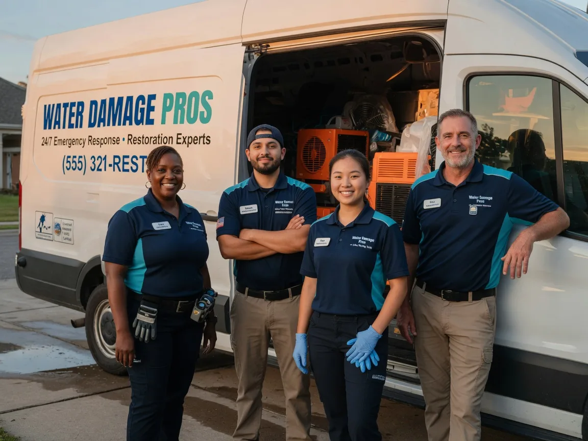 Water Damage Restoration company in Fullerton, ND